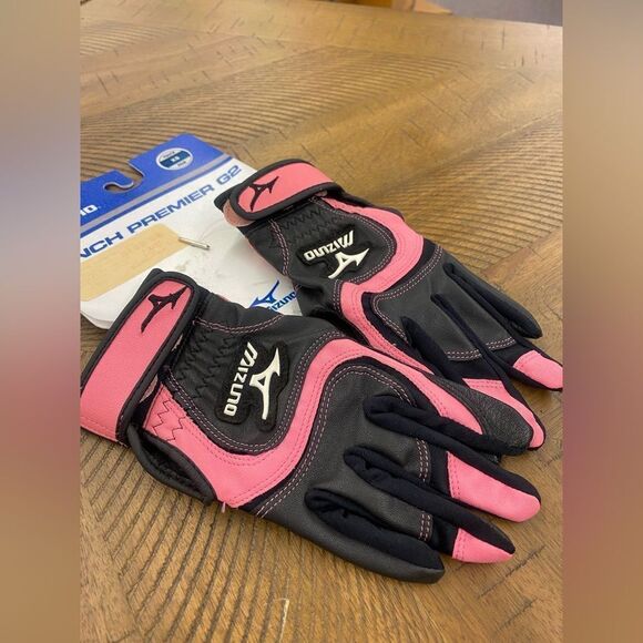 Mizuno Youth Pink Xs Gloves - Picture 1 of 3